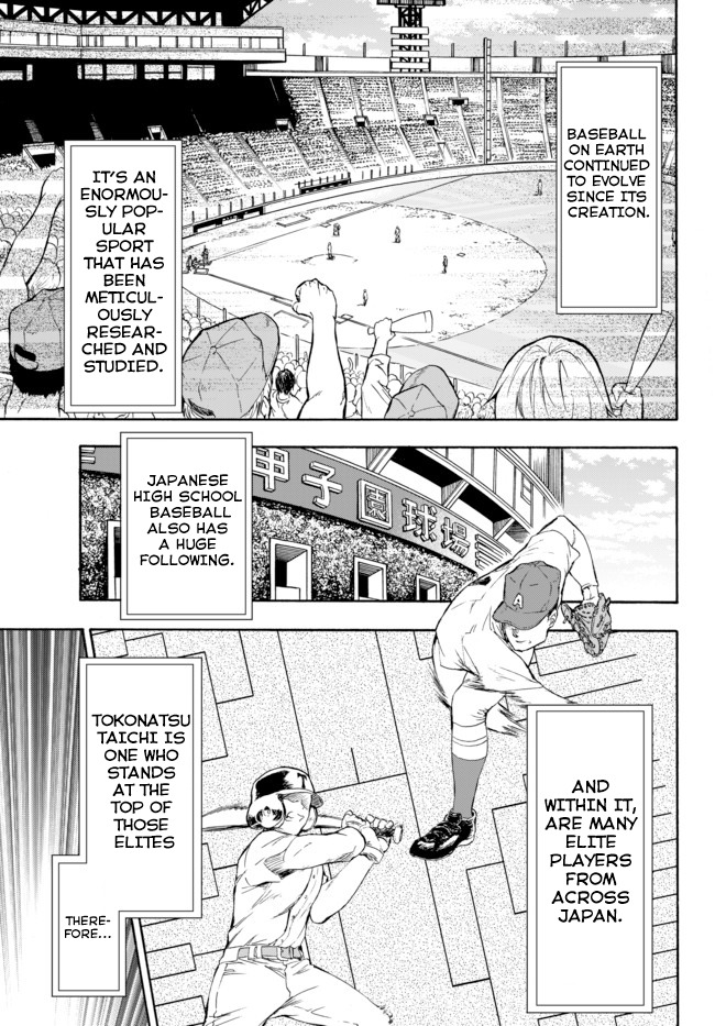 In Another World where Baseball is War, a High School Ace Player will Save a Weak Nation Chapter 1 66